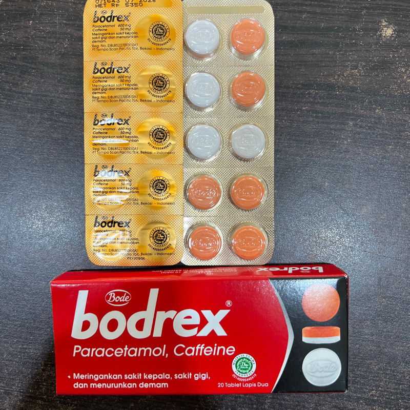 Obat Sakit Kepala Bodrex Blister