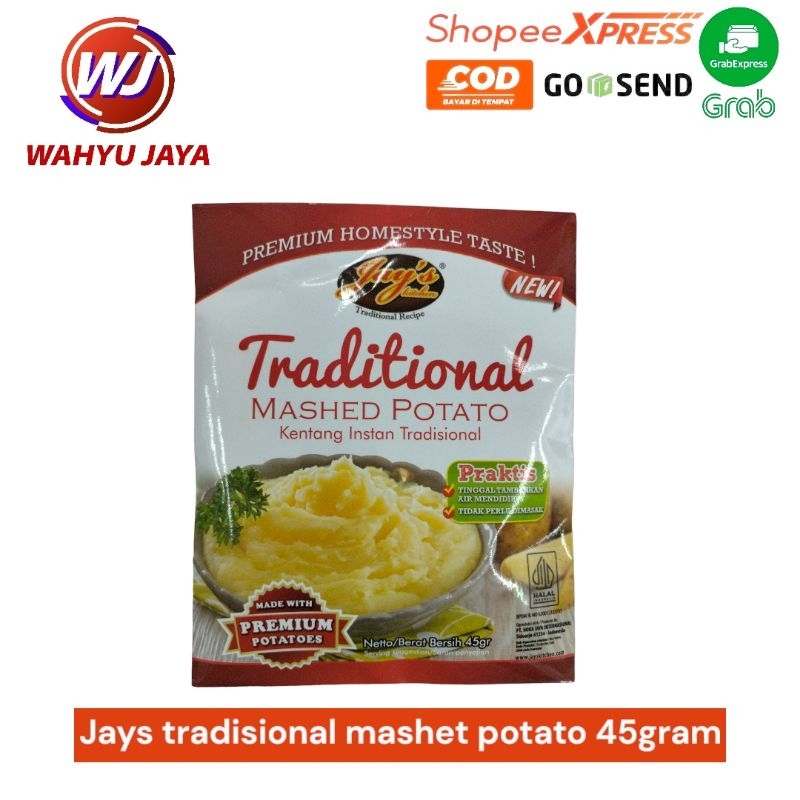 

Jays tradisional mashet potato 45gram