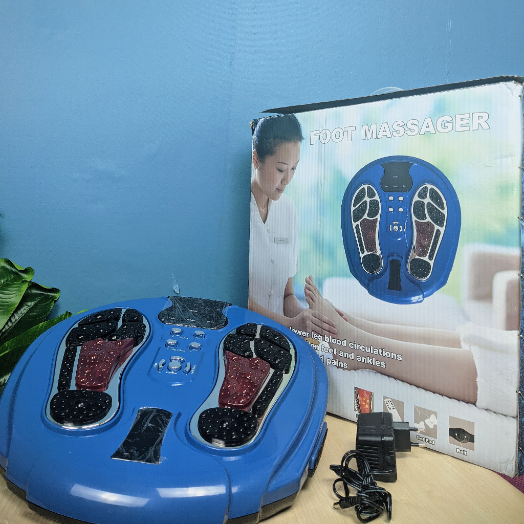 Pijat Kaki Badan Elektrik Alat Terapi Therapy Getar Setrum Acupuntur