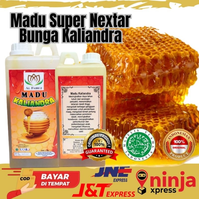 

Madu Super Bunga KALIANDRA Nett 1kg