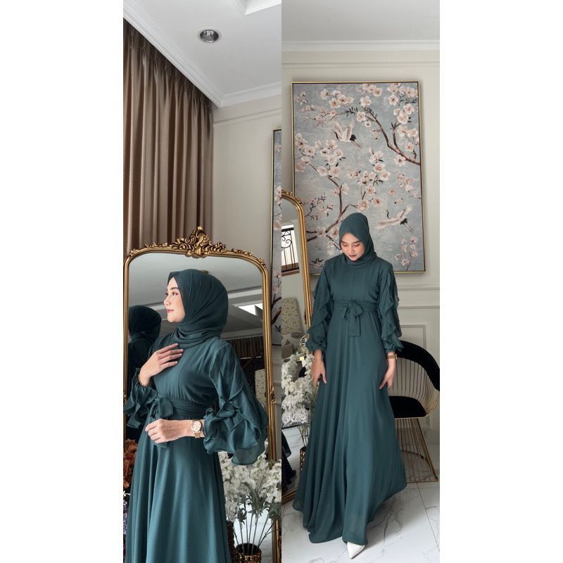 Gamis Talita  Mewah Ellegant Terbaru Viral Terlaris 2023 Premium Kekinian