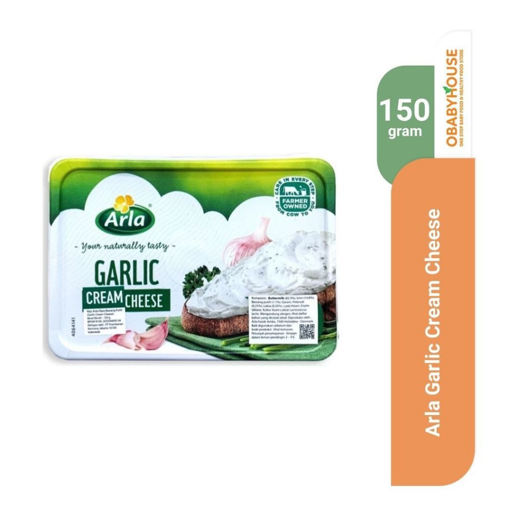 

Arla Garlic Cream Cheese 150 gr