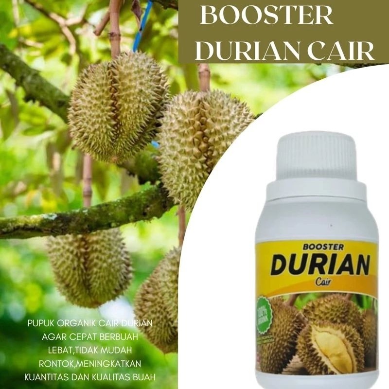 Booster Durian 100 ml - Durian Booster 100 ml - Durian Booster Cair - Suplemen tanaman Durian 100 ml