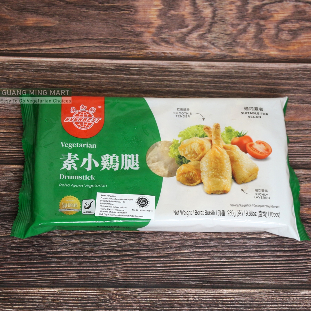 

EVERBEST VEGETARIAN DRUMSTICK-S / EVERBEST PAHA AYAM VEGETARIAN 280GR