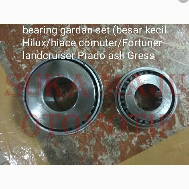 bearing gardan set landcruser prado, hiace comuter, fortuner asli