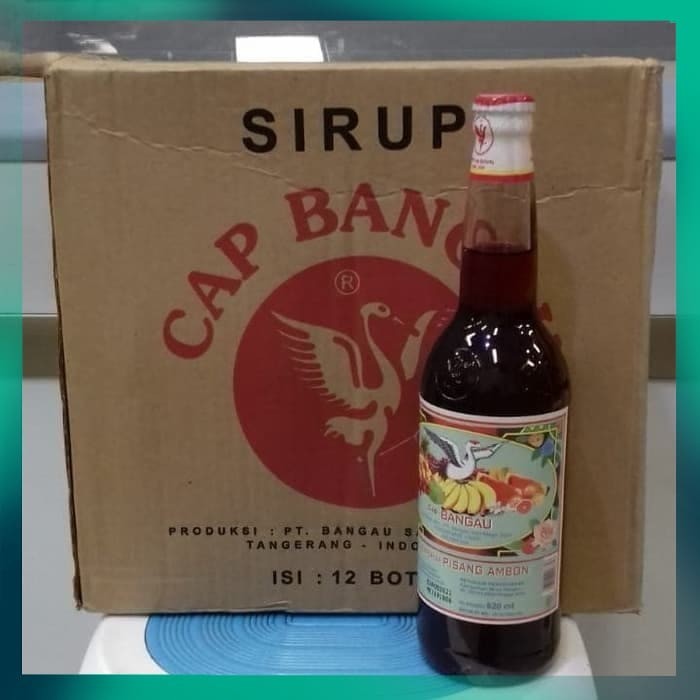 

Ay00! SIRUP CAP BANGAU Rasa Pisang Ambon 520ml
