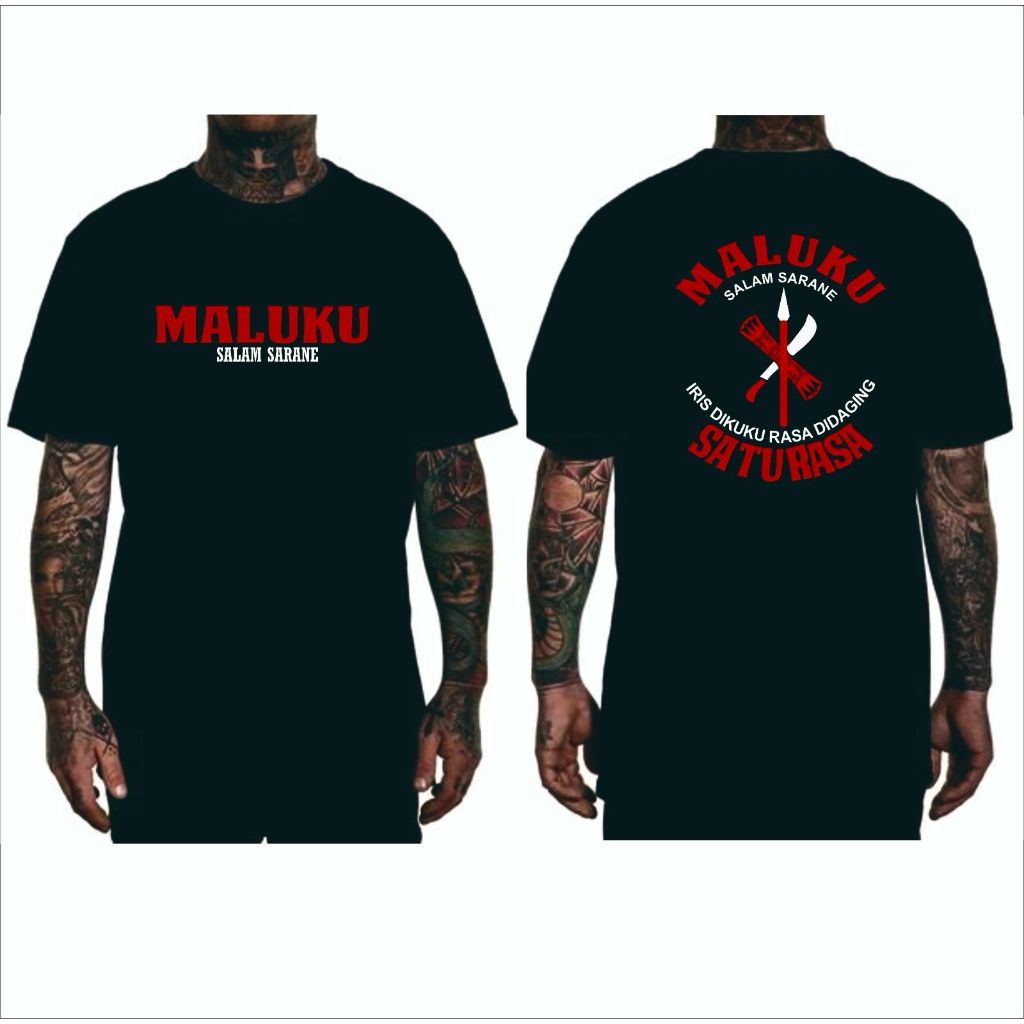 KAOS MALUKU SALAM SARANE SATU RASA