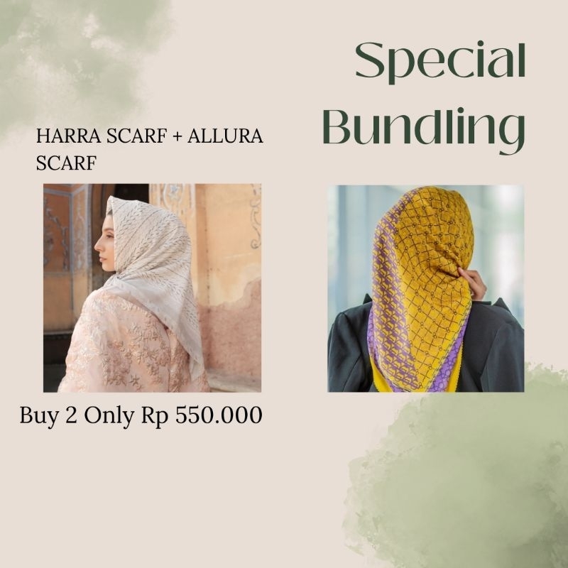 DONNA BUNDLING (BEAUTY 10) - HARRA SCARVES + ALLURA SCARVES