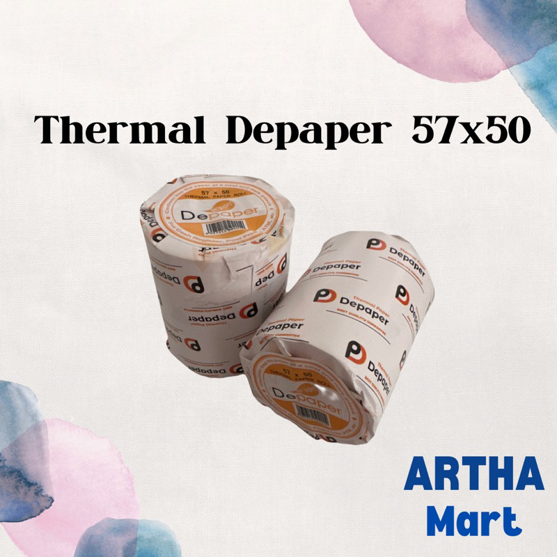 

DEPAPER - Thermal Paper 57x50 - Roll