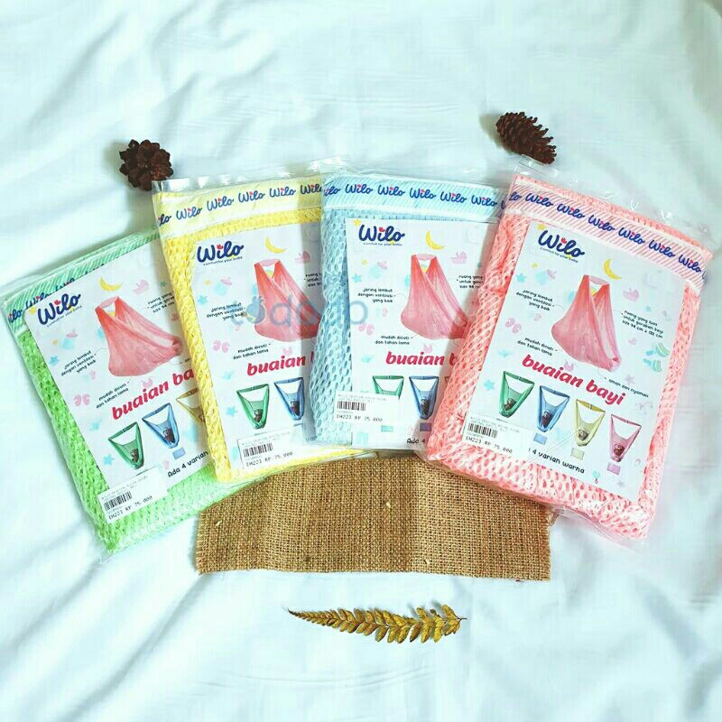 Kain Ayunan Baby Wilo / Ayunan Bayi Jaring Wilo