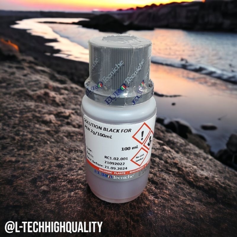 RHODIUM PEN EXTRA BLACK / RHODIUM HITAM UNTUK PEN PLATING / RHODIUM PEN HITAM