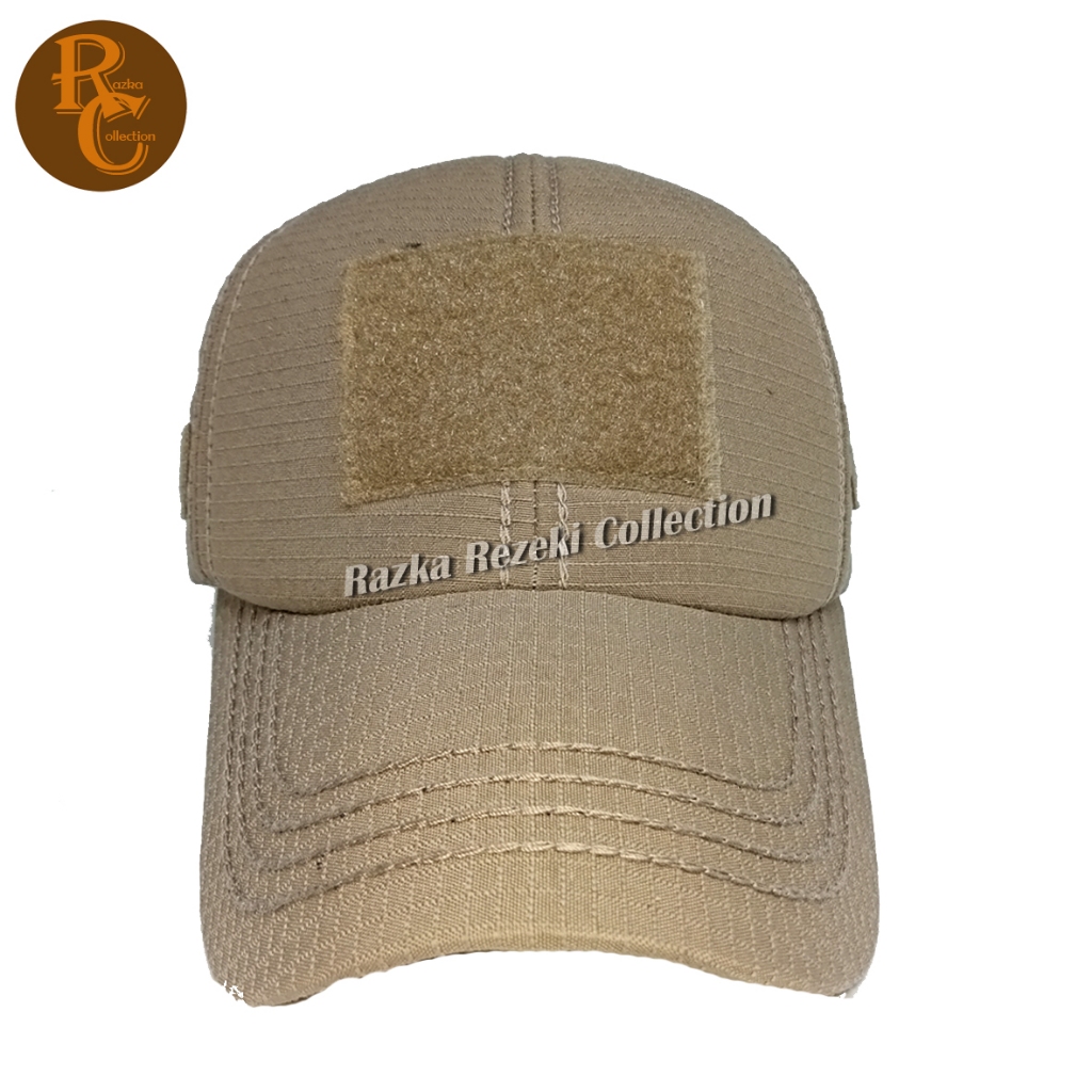 Topi Tactical Polos // Topi Tactical Velkro // Topi Tactical Pria Wanita