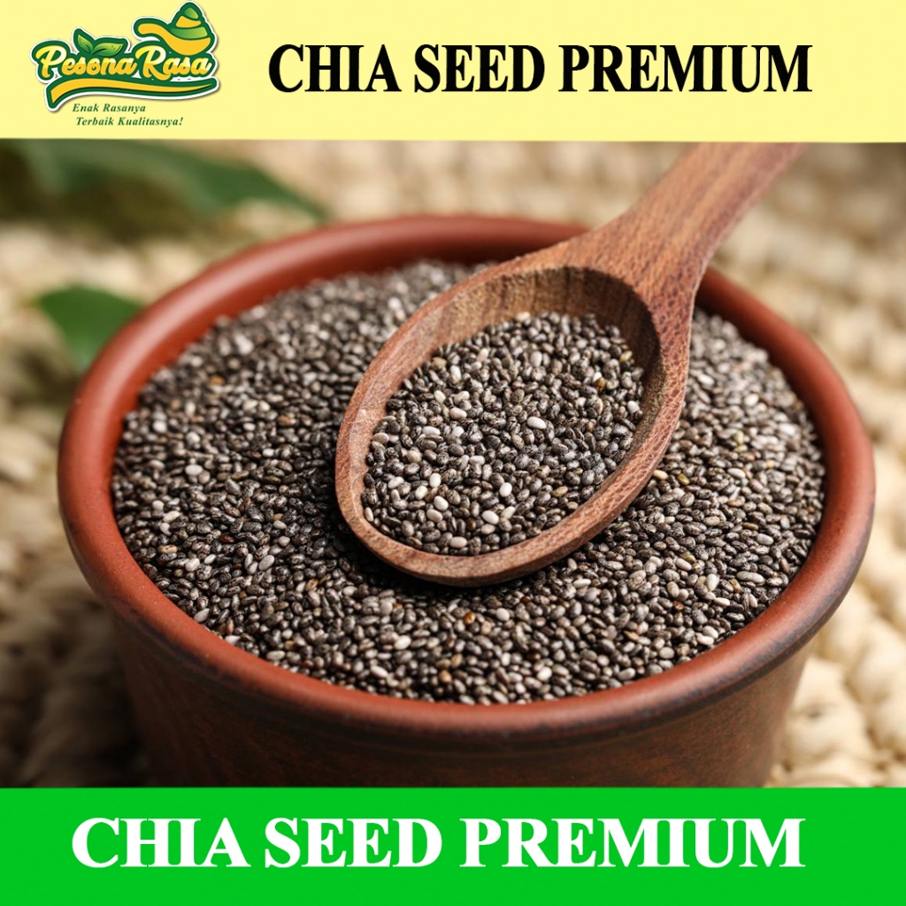 

PROMO!! Chia Seed Mexico Organik 500 gr / Premium Chia Seed Mexico 500 gr