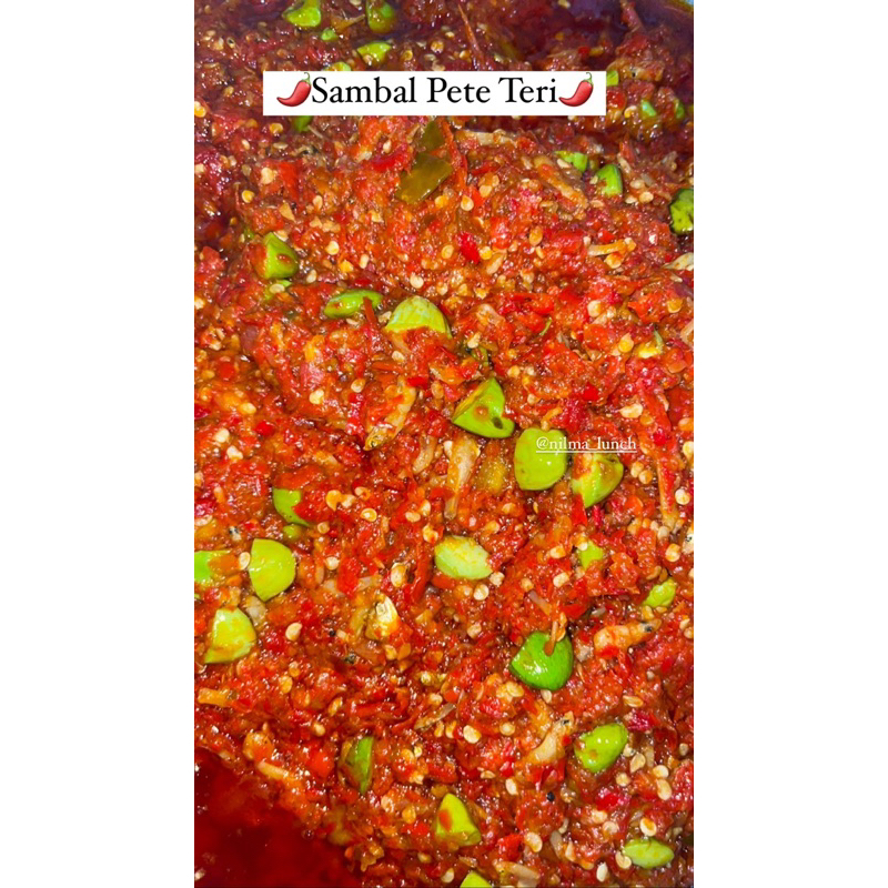 

Sambal Pete Teri