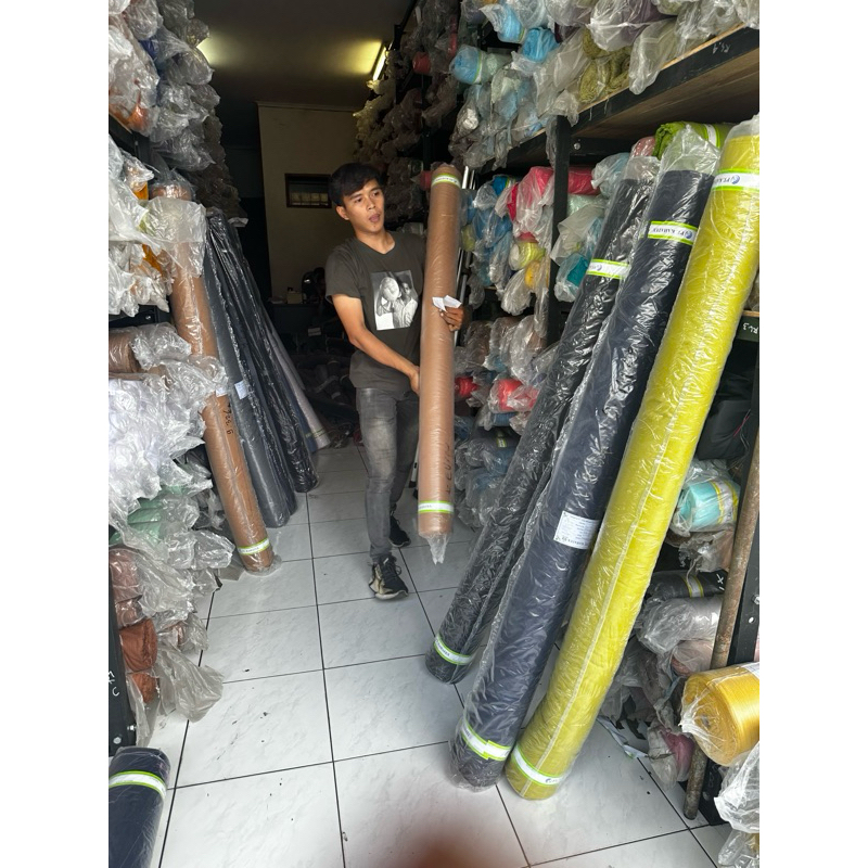 1 Rol Kain Katun Paris 50 yard Kahatex