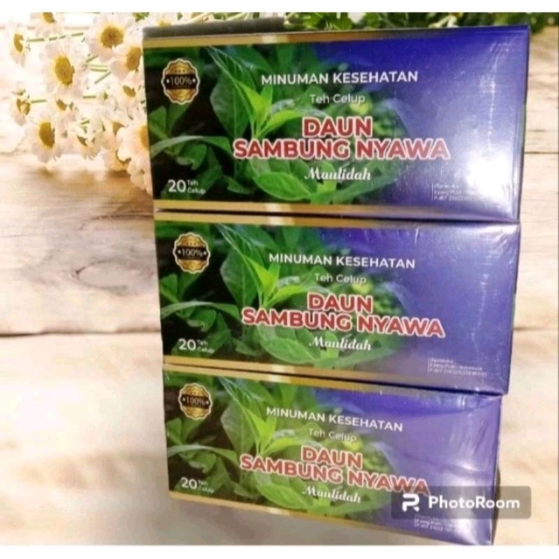 

TEH CELUP DAUN SAMBUNG NYAWA ISI 20 KANTONG TEH