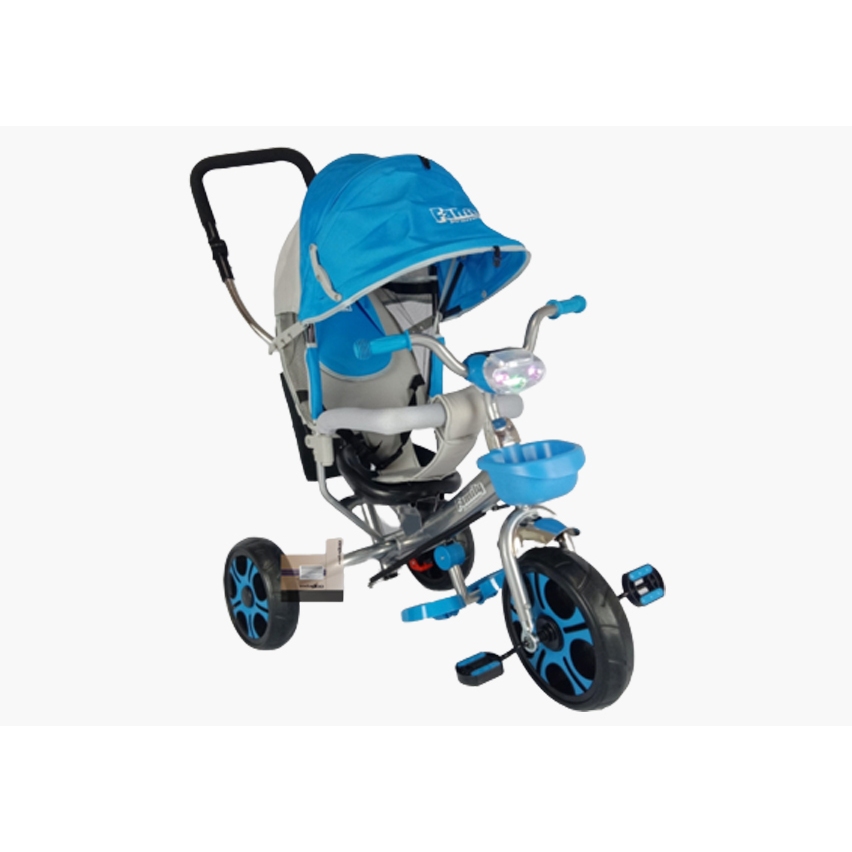 Sepeda Roda Tiga Family F-8101, Baby Stroller Family, Sauber Family, Sepeda Anak Biru