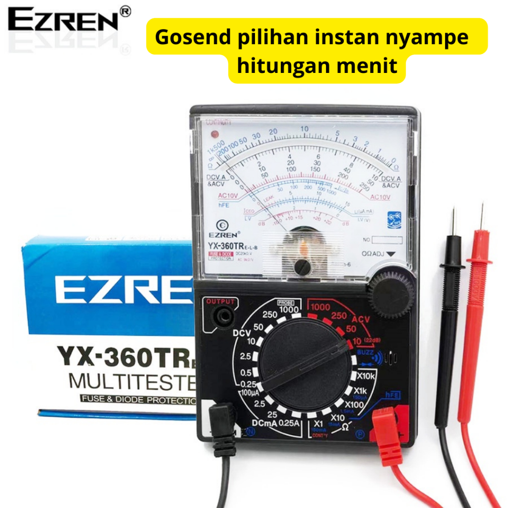 Multitester Analog Lengkap Besar