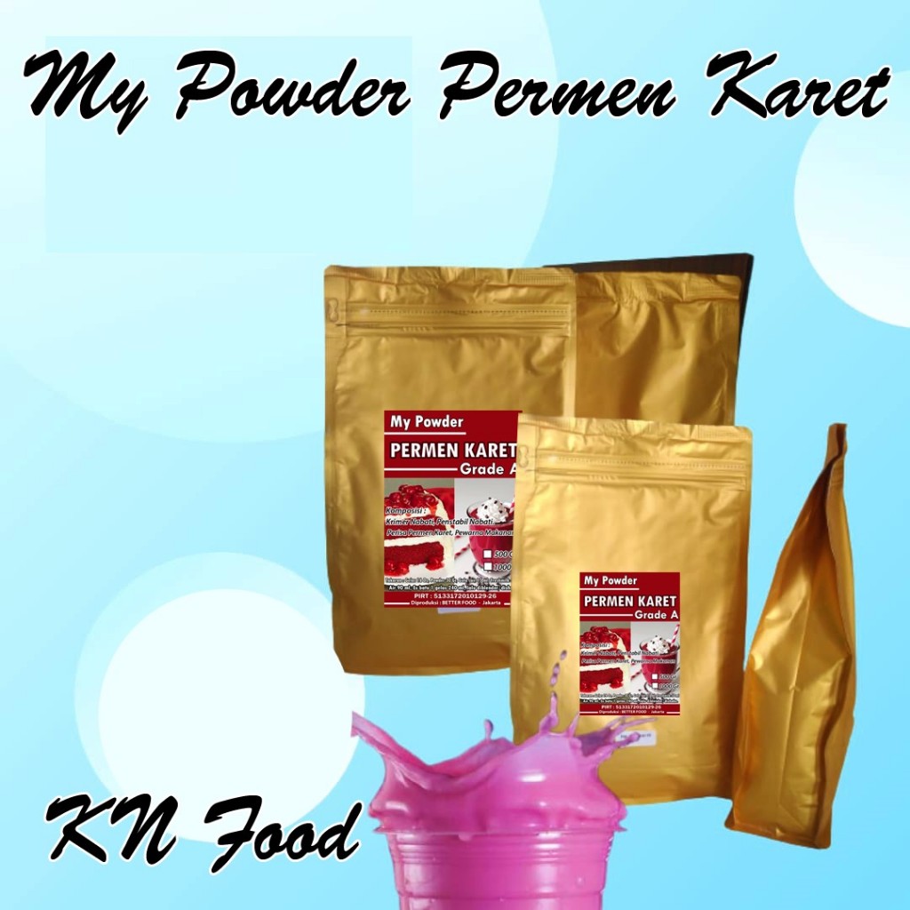 

My Powder Minuman Rasa Permen Karet Grade A 1 Kg