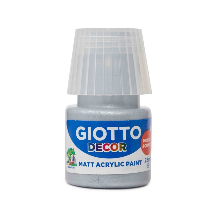 

Giotto Decor Acrylic 25ml Silver / Gold / Dark Grey (538150/49/09)
