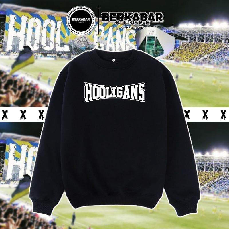 HOOLIGANS - Sweater Crewneck Ultras Hooligans Casuals •BerkabarStore•