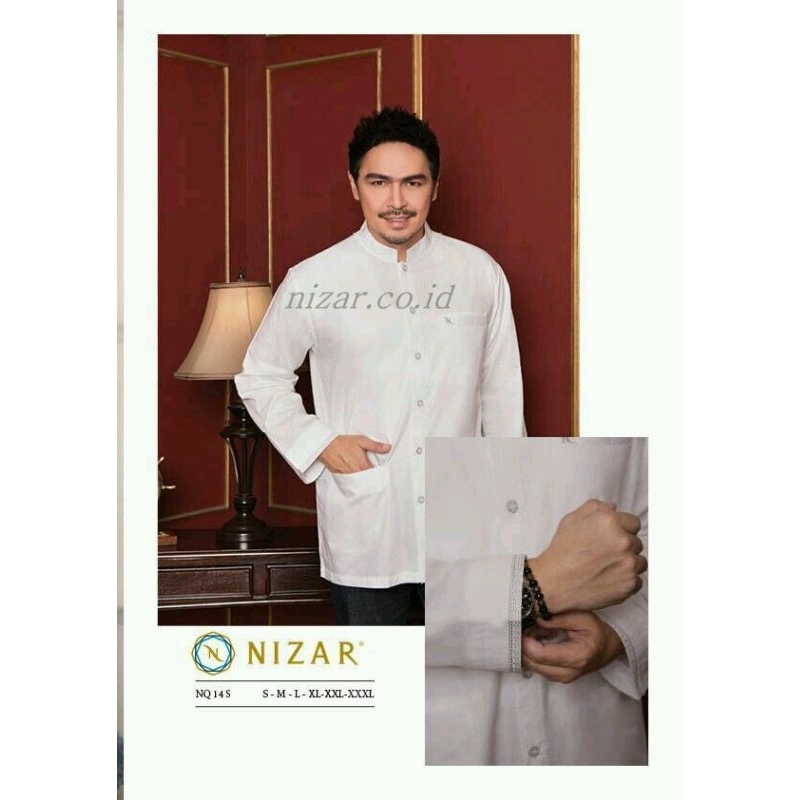promo baju koko nizar bordir