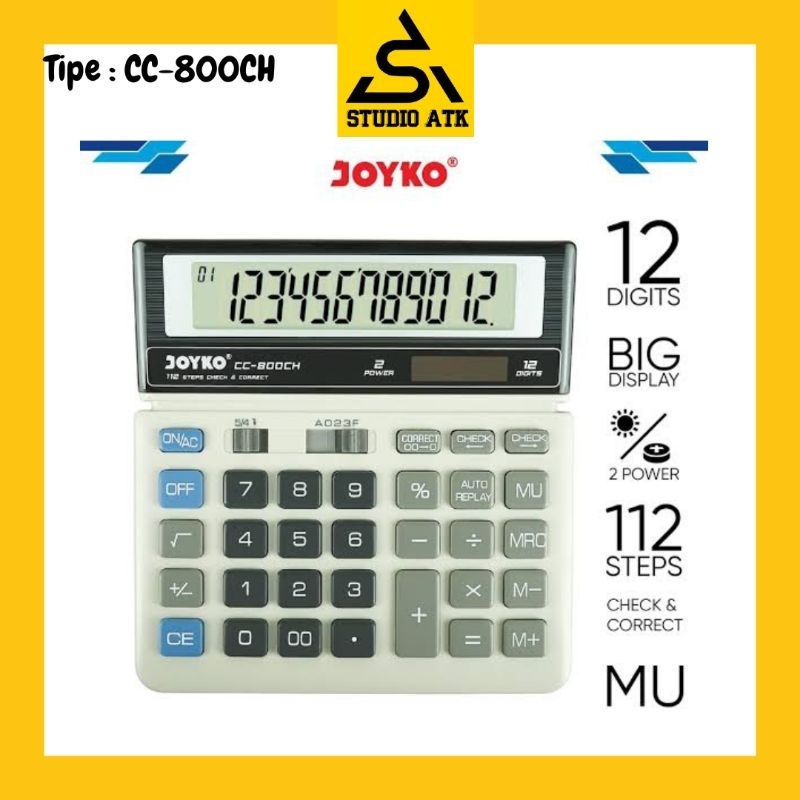 

Kalkulator Joyko CC-800CH