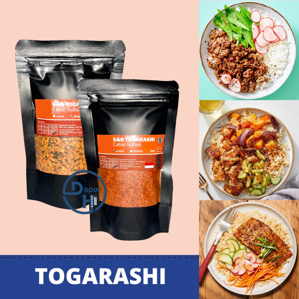 

S&B Ichimi & Shicimi Togarashi 50 g │ Bubuk Cabe Import Jepang │ Chili Powder for Sushi Ramen--