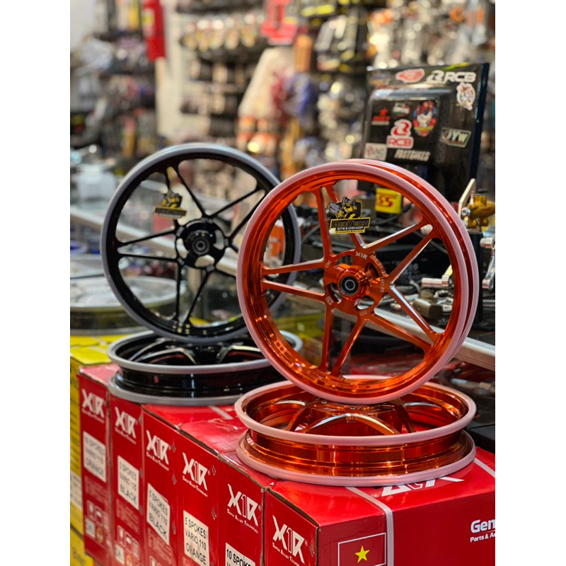 VELG X1R ORIGINAL VIETNAM CNC MODEL BINTANG BEAT/VARIO 125,150/VARIO 160 CBS ORIGINAL X1R