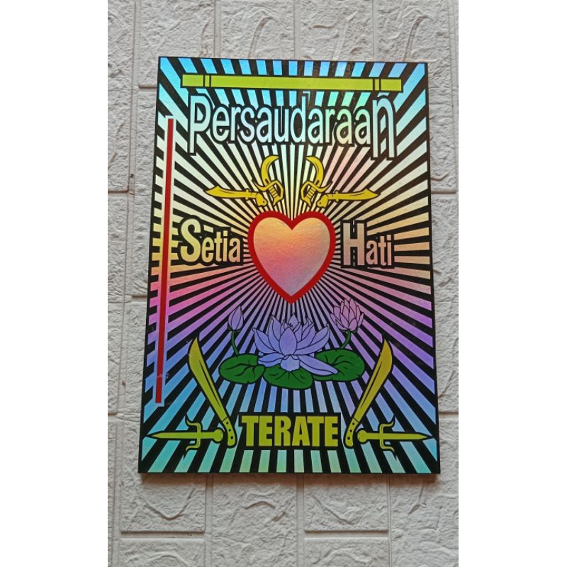 WALLDECOR PSHT HOLOGRAM/PAJANGAN DINDING PSHT HOLOGRAM