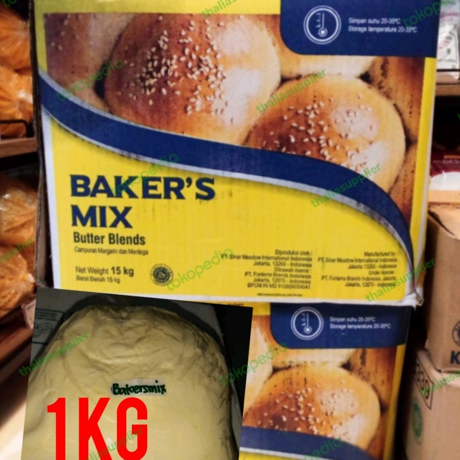 

ANCHOR BAKERS'MIX 1KG ECER CAMPURAN BUTTER DAN MARGARINE DALAM 1, CAMPURAN ADONAN