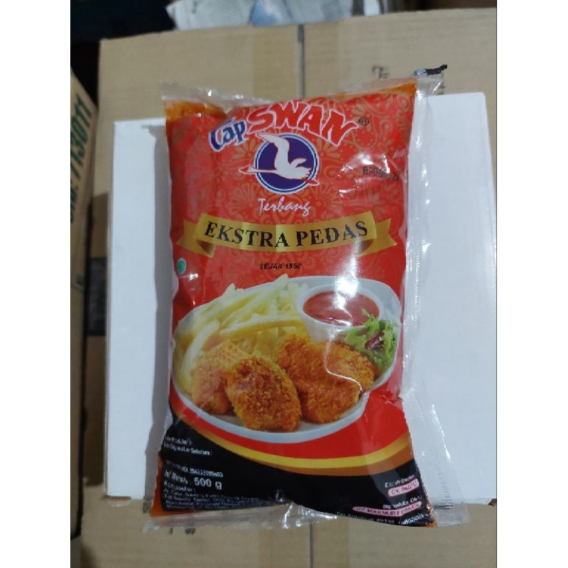 

Saus Sambal Extra Pedas Cap Swan 500g