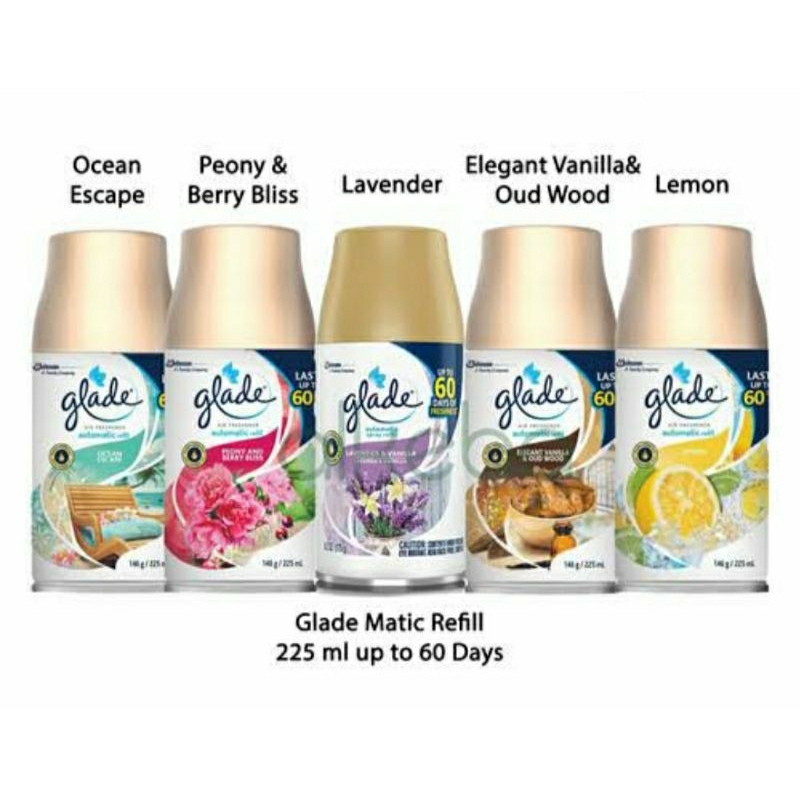 pengharum ruangan glade matic refill