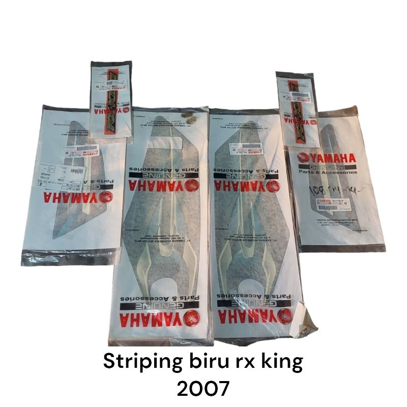 Striping rx king biru 2007 Fullset original