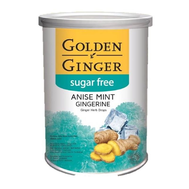 

Golden Ginger Anismint 100Gram / Permen Jahe