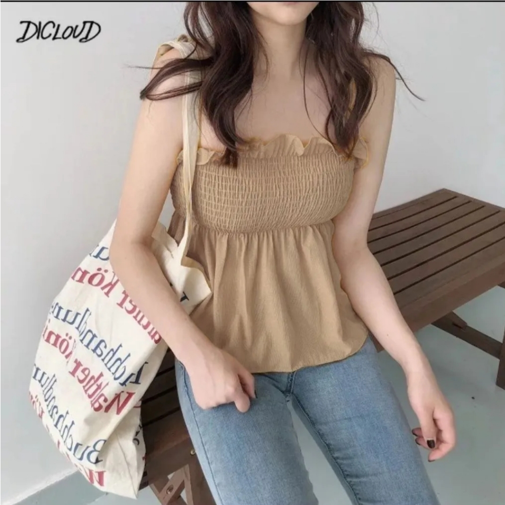 Kemben Kerut Karet Tali Korean Style