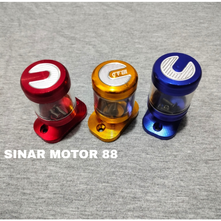 Tutup Minyak Rem Yamaha Baut Sejajar Nmax Aerox Lexi Mio Jupiter Vega Dll - Tutup Minyak Rem Stempel