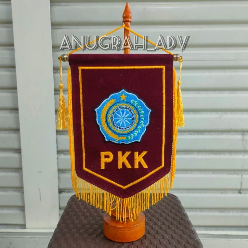 

bendera vandel PKK + tiang set