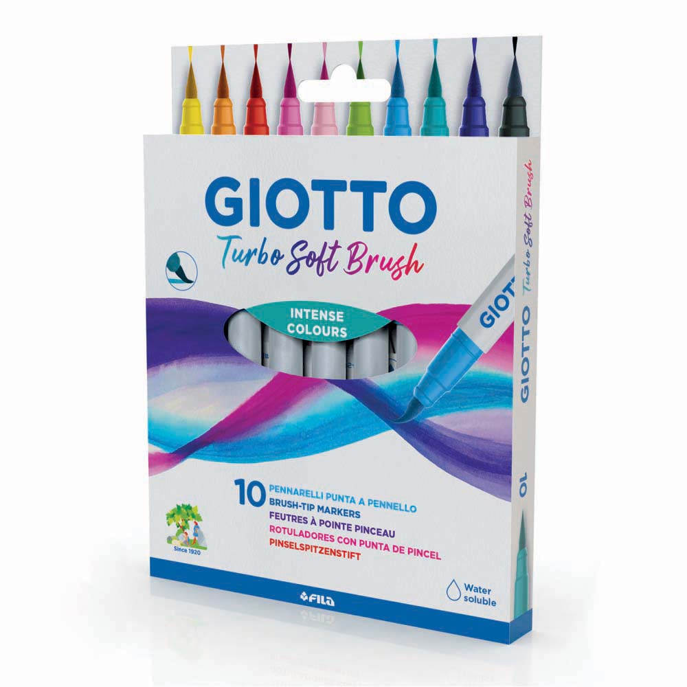 

Giotto Soft Brush Pen 10 Colors (426800)