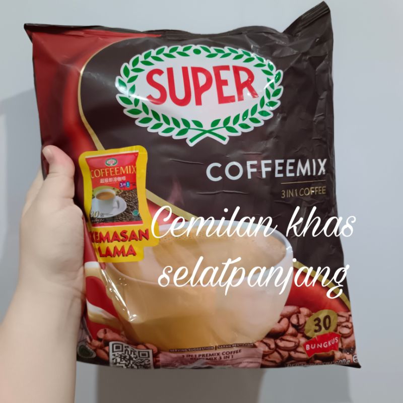 

SUPER COFFEE MIX 3IN1 MALAYSIA 30bks