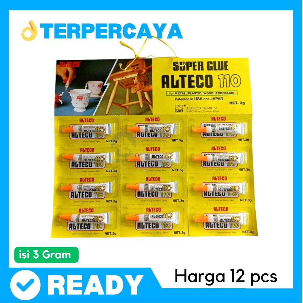 

ALTECO Lem Super Glue Serbaguna 3gr 12pcs