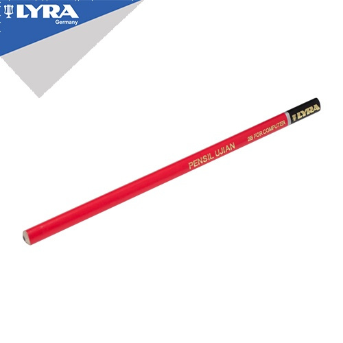 

LYRA Triangular Pensil Ujian 2B (27931)