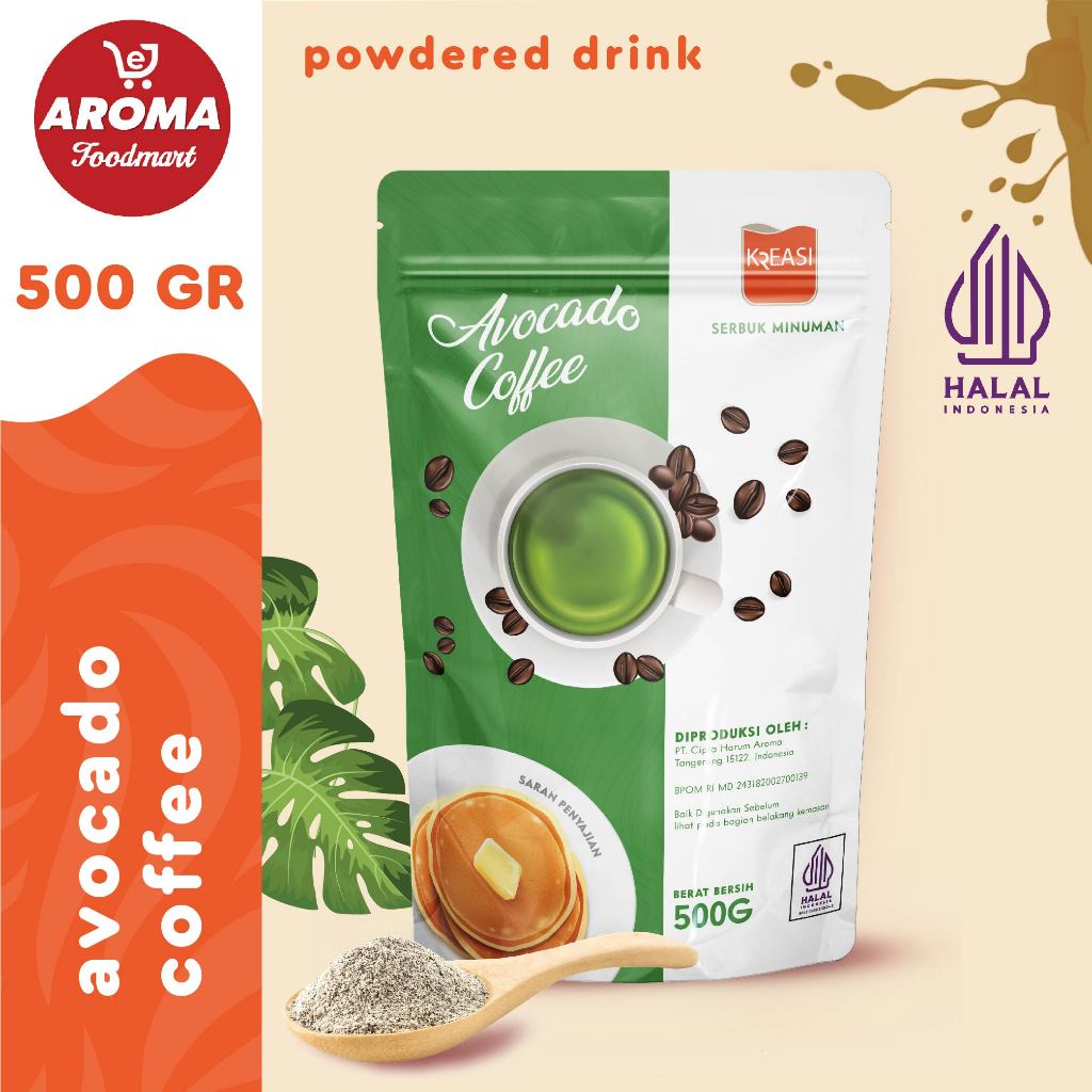 

Kreasi Bubuk Avocado Coffee Powder 500gr Serbuk Kopi Alpukat