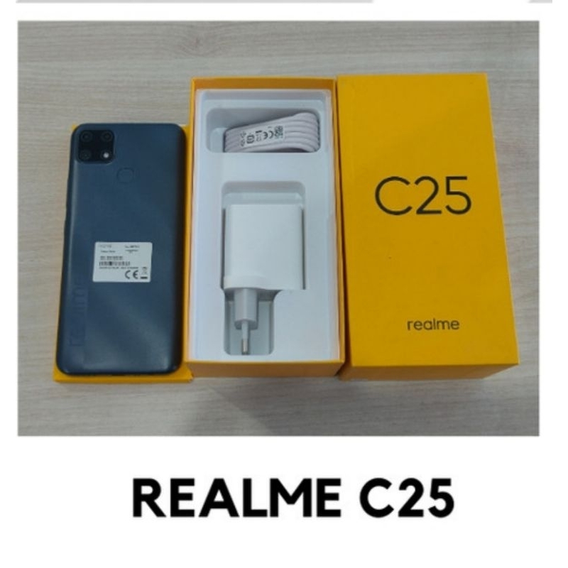 REALME c25 4/64gb second mulus