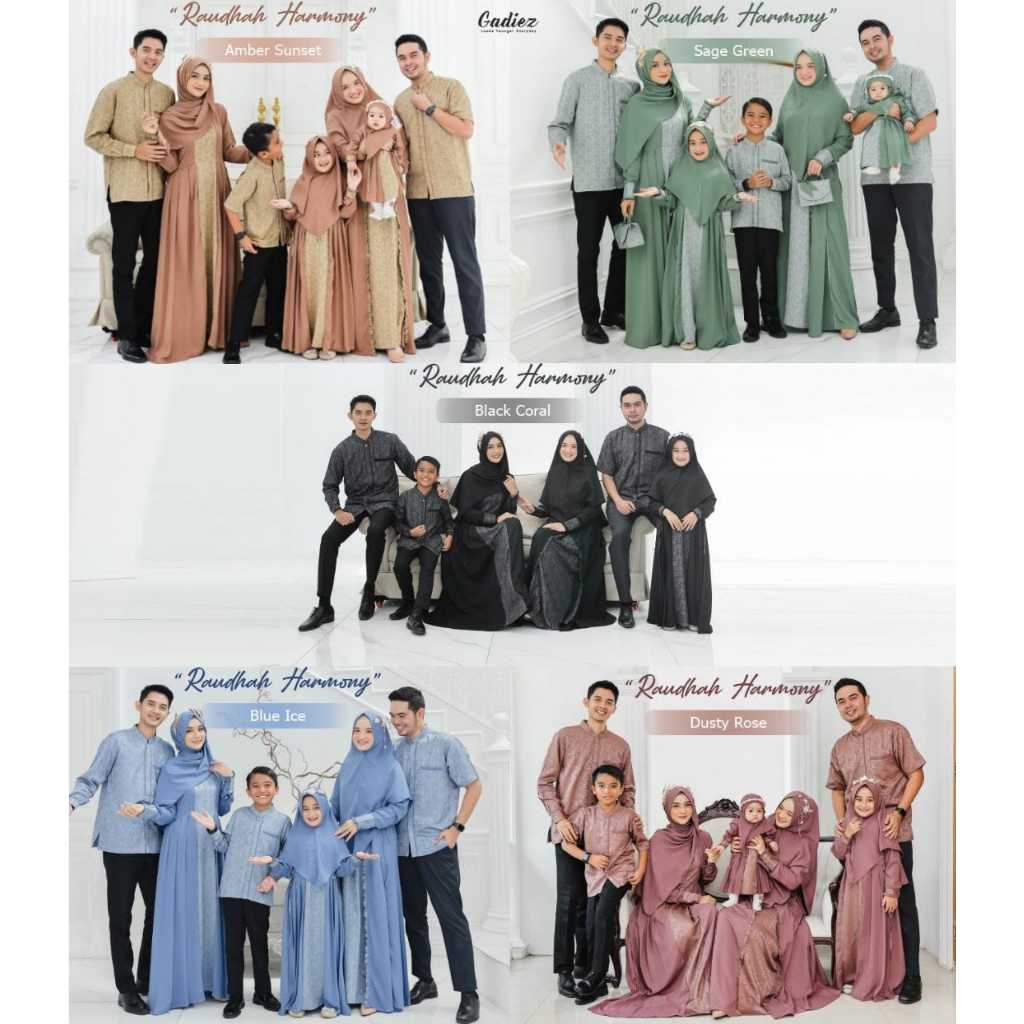 RAUDHAH HARMONY SARIMBIT by GADIEZ (PRE - ORDER)