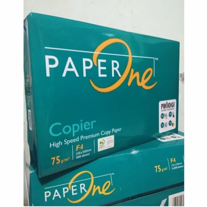 

Ay00! Kertas HVS Folio F4 75 Gsm PaperOne 1 Rim