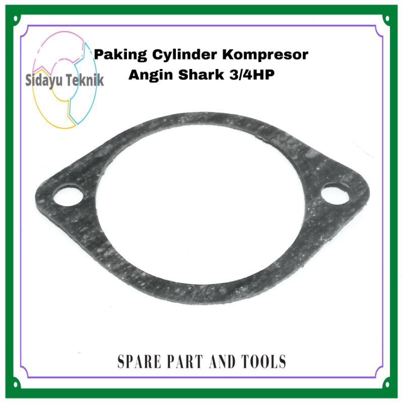 Paking Kompresor Angin Shark 3/4 HP Portable