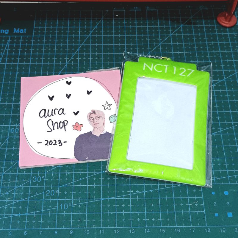 READY STOCK | DICON PHOTOCARD 101 NCT 127 CARD HOLDER KEYRING - GANTUNGAN KUNCI/TAS PHOTOCARD NCT127