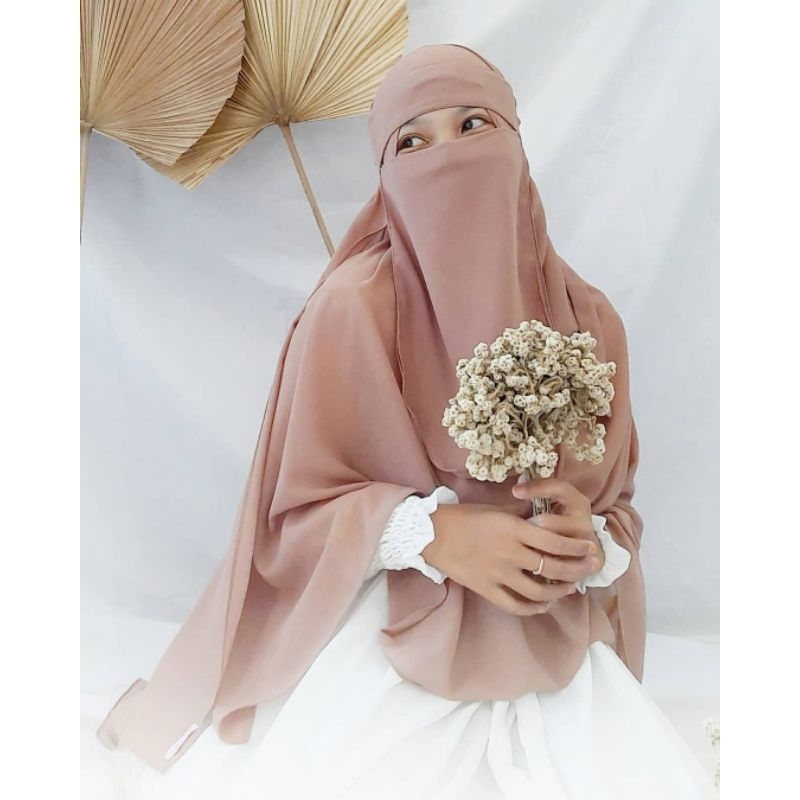 NIQOB/CADAR NIQOB DUA LAYER/CADAR NIQOB CERUTY BABY DOLL