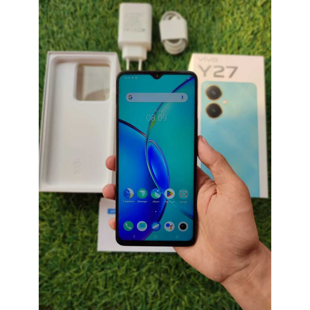 HP SECOND VIVO Y27 4G 6/128GB HANDPHONE SECOND HP SEKEN HP BEKAS MURAH